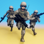 Infantry Attack Icon