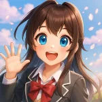 Talking Girl Friend Icon